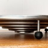 Large postmodern Danish metal bowl by Menu, 1980s.
