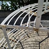 Old metal plant holder