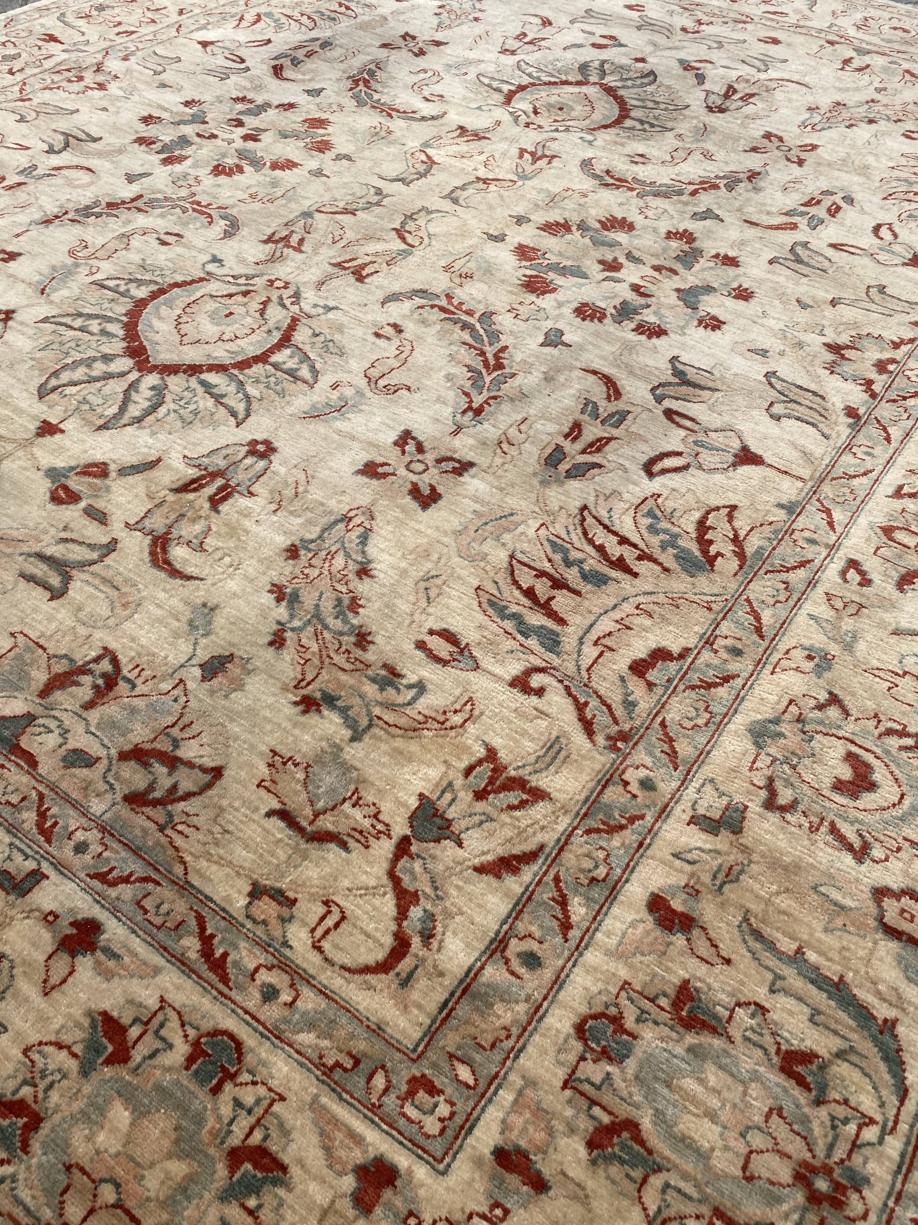 Contemporary carpet Chobi Afghan handmade 250x290 cm