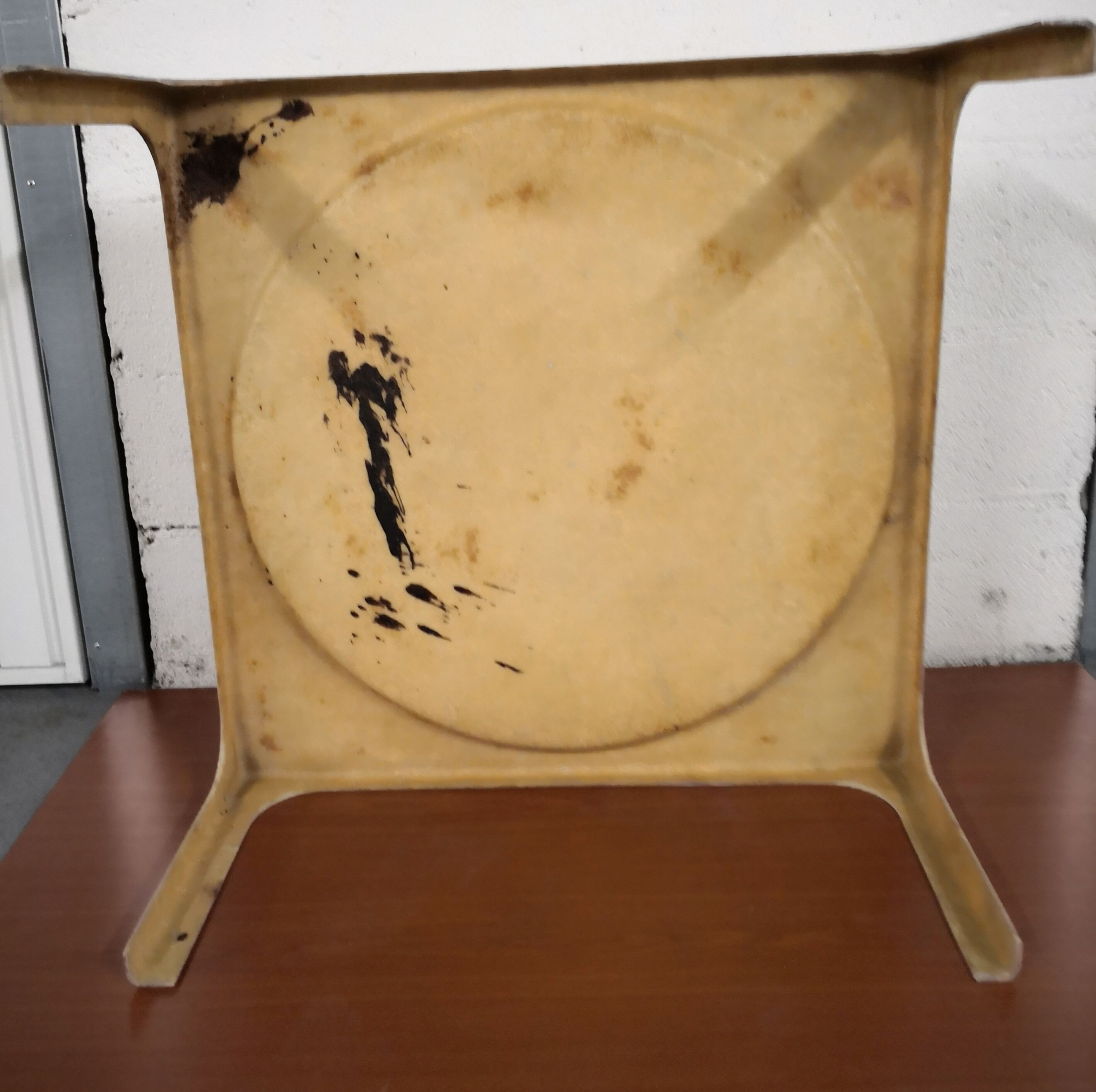 70s fiberglass coffee table.