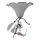 Tulip lamp in opaline - Art Deco -