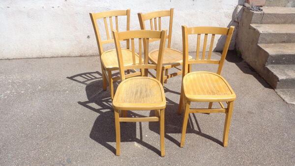 Set de 4 chaises Luterma bistrot
