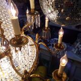 Chandelier with tassels