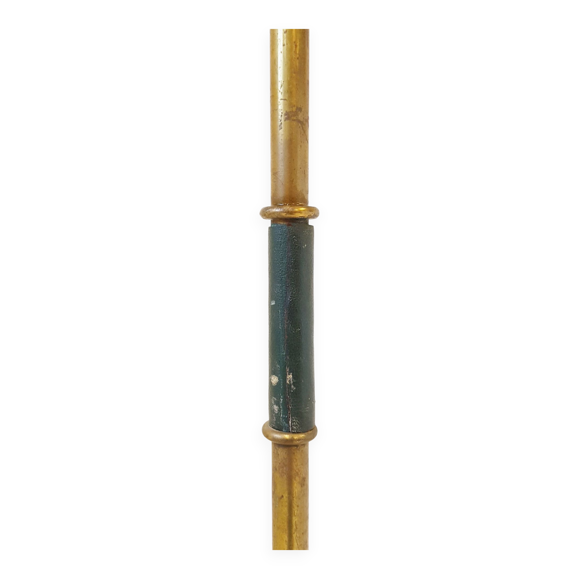 Vintage 1950 lion paw floor lamp