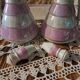 table server oil, vinegar, mustard, salt and pepper shakers with tray