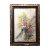 Bouquet dans l'atelier