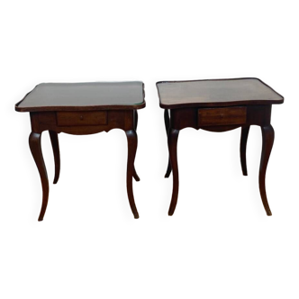 Pair of Louis XV style bedside tables