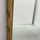 Louis XVI style mirror in wood and gilded stucco, 19th century