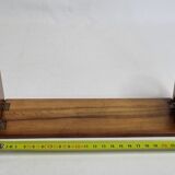 Bookends in fruit wood marquetry