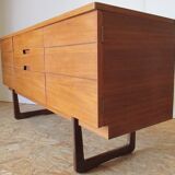 Uniflex clear wood sideboard