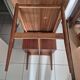 Bureau scandinave vintage années 60 – Plaqué acajou