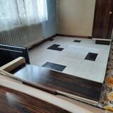 coiffeuse basse ébène de macassar