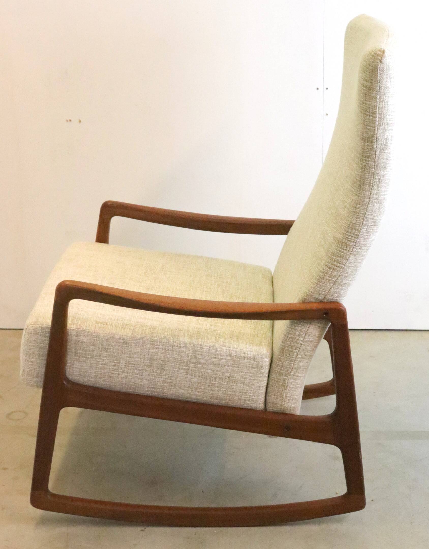Ole Wanscher pour France & Son rocking chair 'Ulfborg' vintage