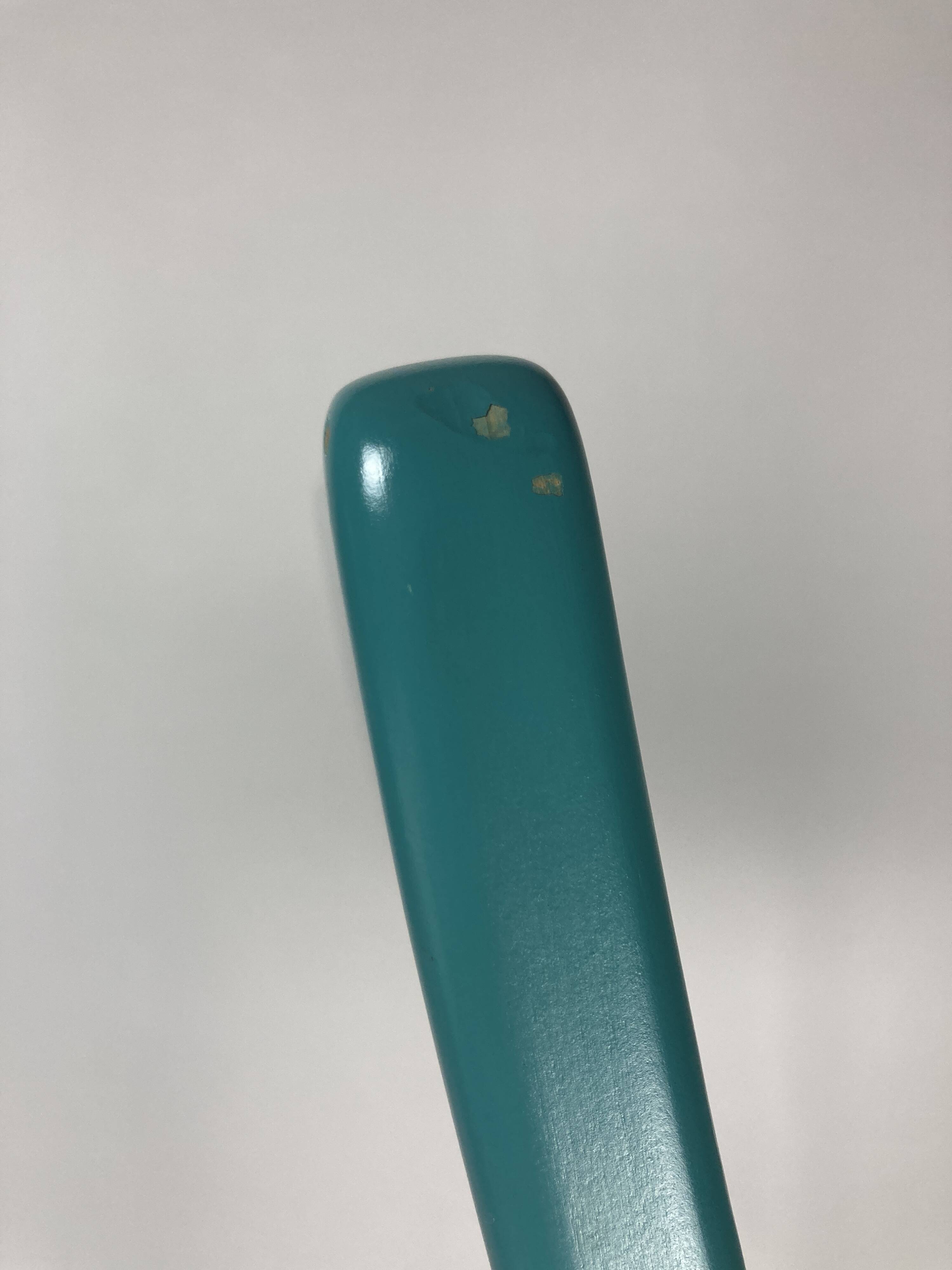 Set of 6 Memphis dining chairs in bouclé, 1980s