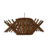 Suspension rotin vintage