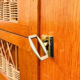 Vintage rattan sideboard