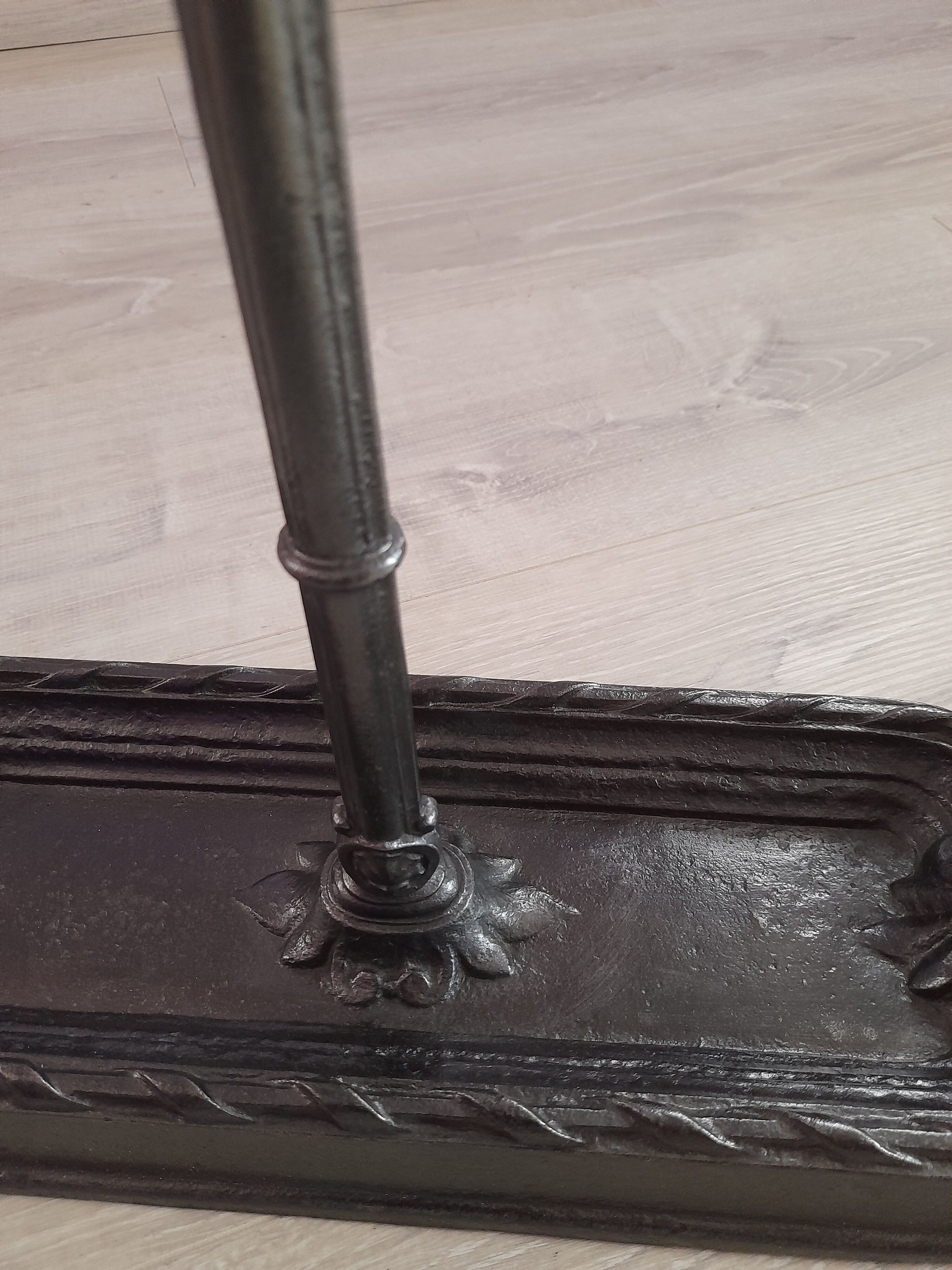 Cast iron umbrella door from the early 20th century