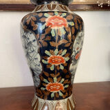 Paire de vases émail craquelé