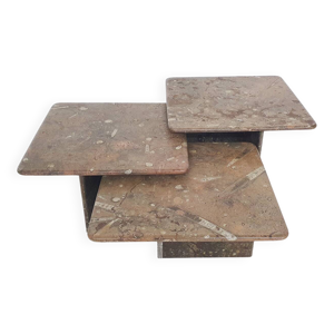 Ensemble de trois tables