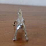 Set of 12 vintage knife rests, in silver metal