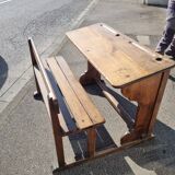 Old school desk for children