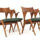 Set of 4 dining chairs 'Engstingen' - new upholstery