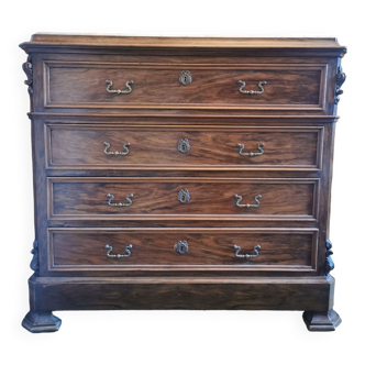 Chest of drawers 4 drawers early 20th.