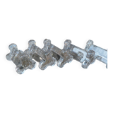 Ensemble de 10 portes couteaux en cristal Baccarat