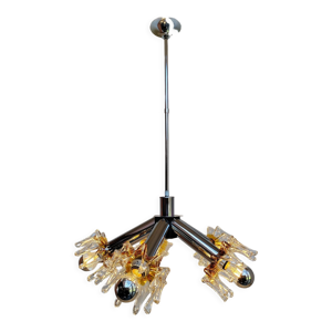 Lustre en verre de Murano