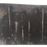 Enamelled old sheet plate "defense de fumer"