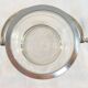 1900 glass cookie bucket engraved silver metal frame