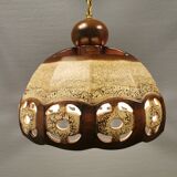 Ceramic hanging lamp, Danish from the 1970s.