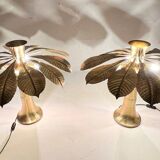 Carlo Giorgi. 2 sculptural lamps/table lamps by Carlo Giorgi for Bottega Gadda, model: Ippocastano, Italy, 1970s.