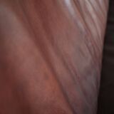 Oxblood leather sofa DeSede DS-72b