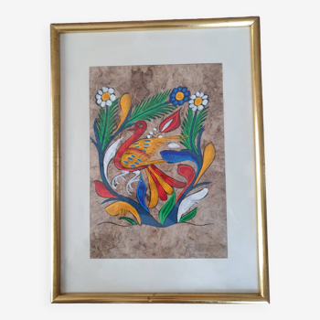 Mexican painting / frame / work
