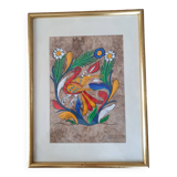 Mexican painting / frame / work