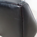 Leather armchair, Danish design, 1970s, production: Denmark