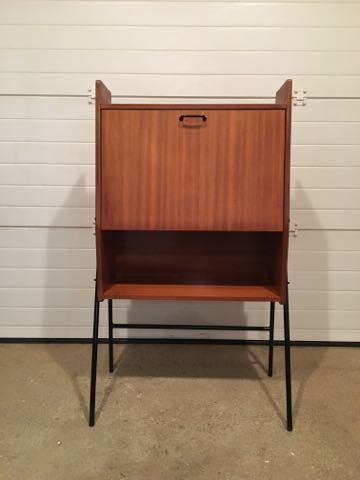 Vintage modernist secretary
