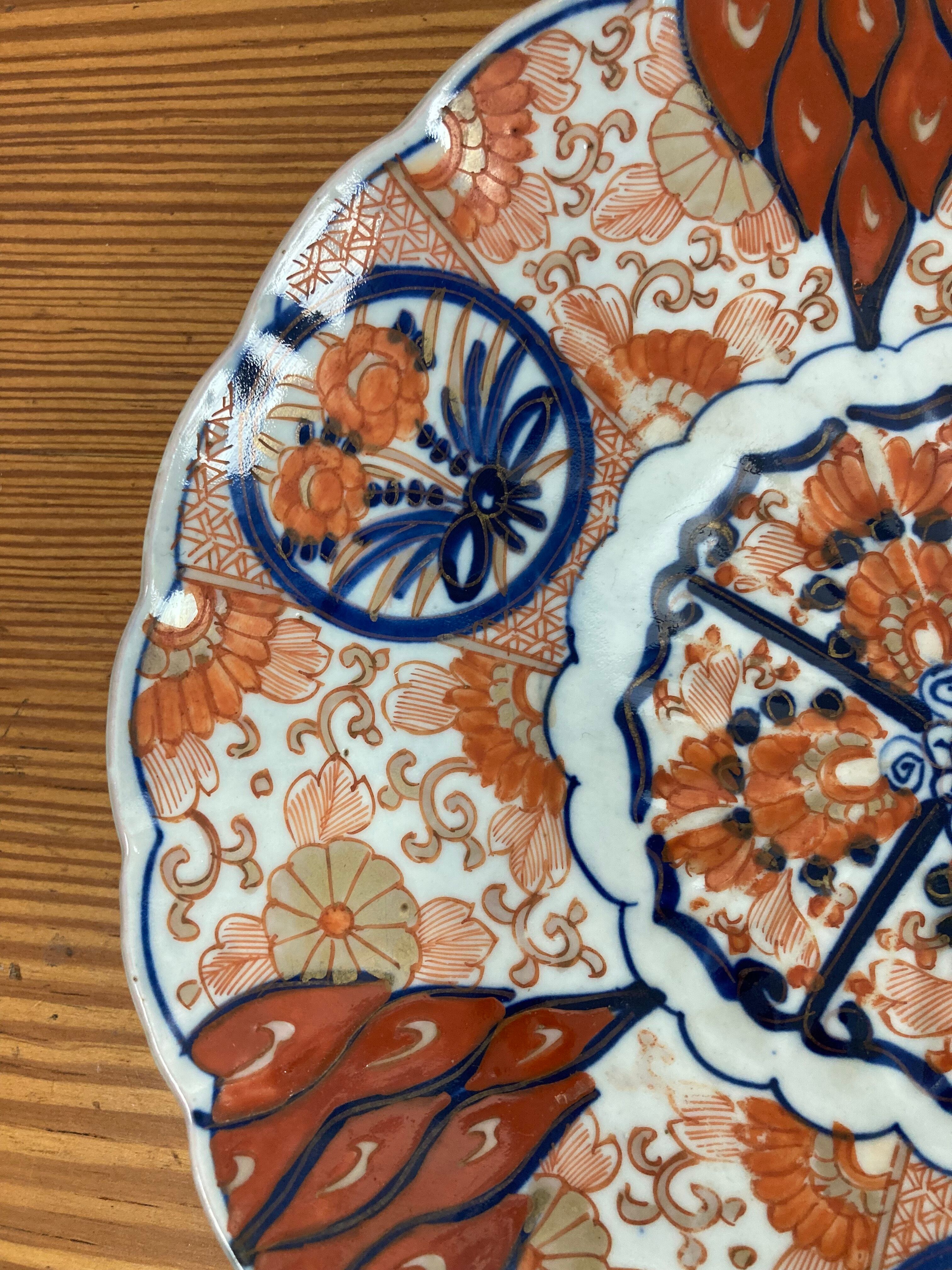 Plate Imari Japan Ancient