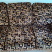 Set vintage sofa bed and 2 armchairs