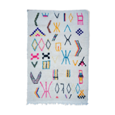 Colorful Berber carpet 203x154cm