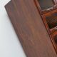 English Haberdashery Shop Cabinet with Glass Fronted Drawers, Circa 1930s