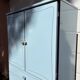 Armoire de salle de bain bleue