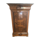 Table de chevet plateau marbre