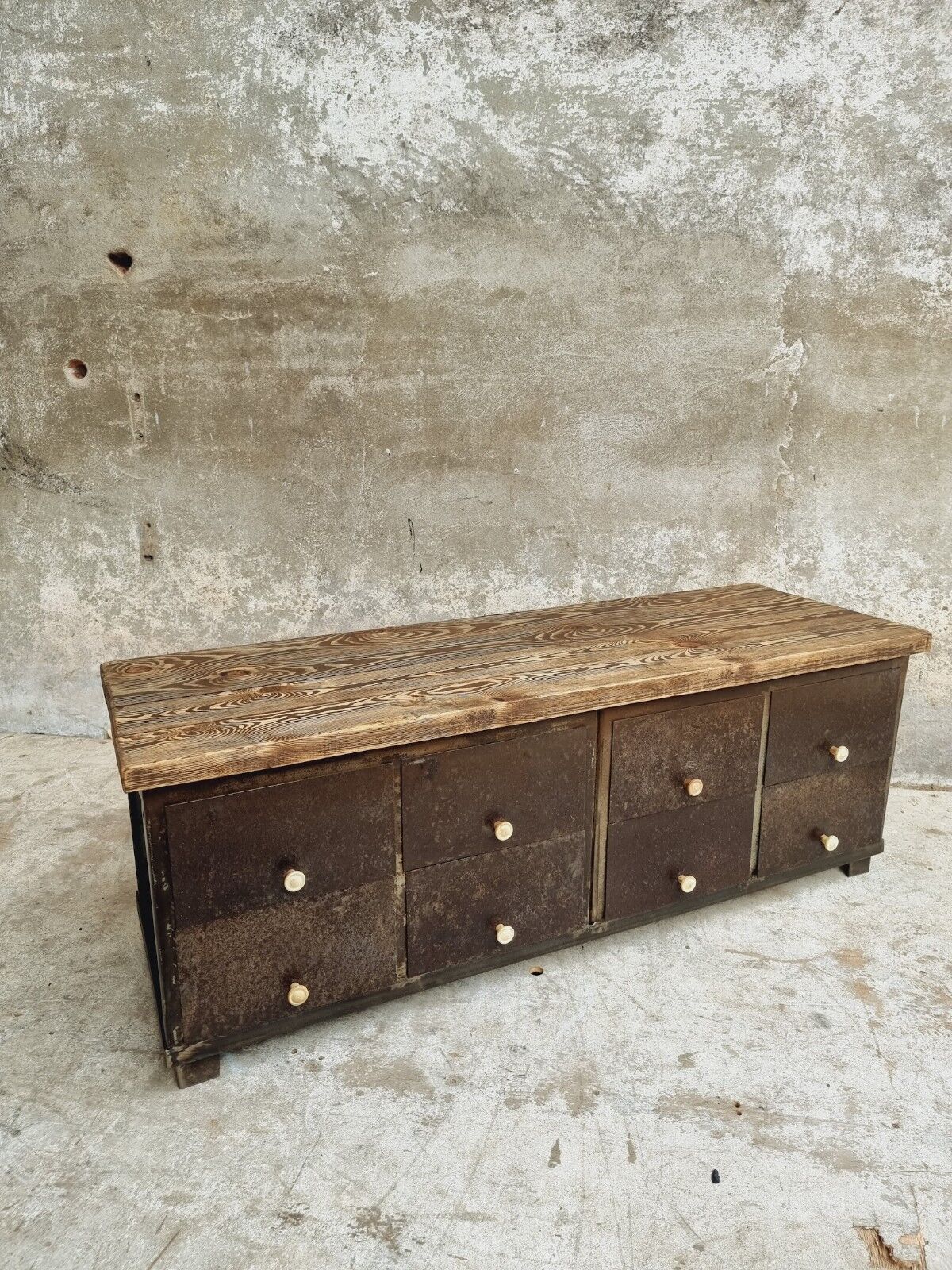 Industrial chest of drawers TV cabinet or sideboard