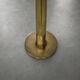 Vintage Mid-Century Scandinavian Modern Sculptural Gold Floor Lamp