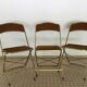 Lot de 3 chaises pliantes