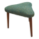 Teak footrest, Danish design, 1970s, production: Denmark