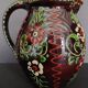 20th century Alsace glazed terracotta pitcher