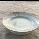 Compotier fruit cup in white art deco porcelain
